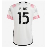Juventus Kenan Yildiz #15 Vonkajší futbalový dres 2023-24 Krátky Rukáv